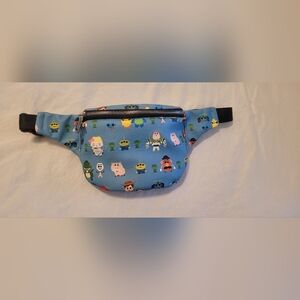 NEW Loungefly Toy Story Character Print Fanny Pack/Crossbody Bag - Light Blue